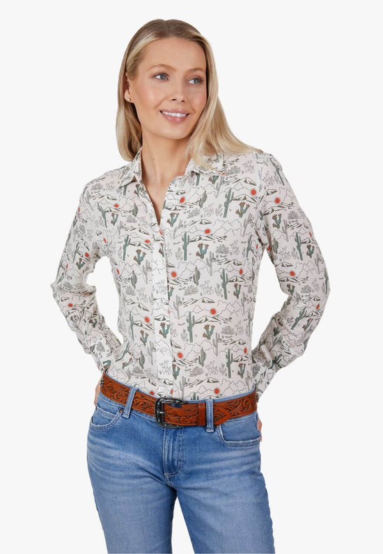 LADIES WRANGLER SADIE L/S SHIRT