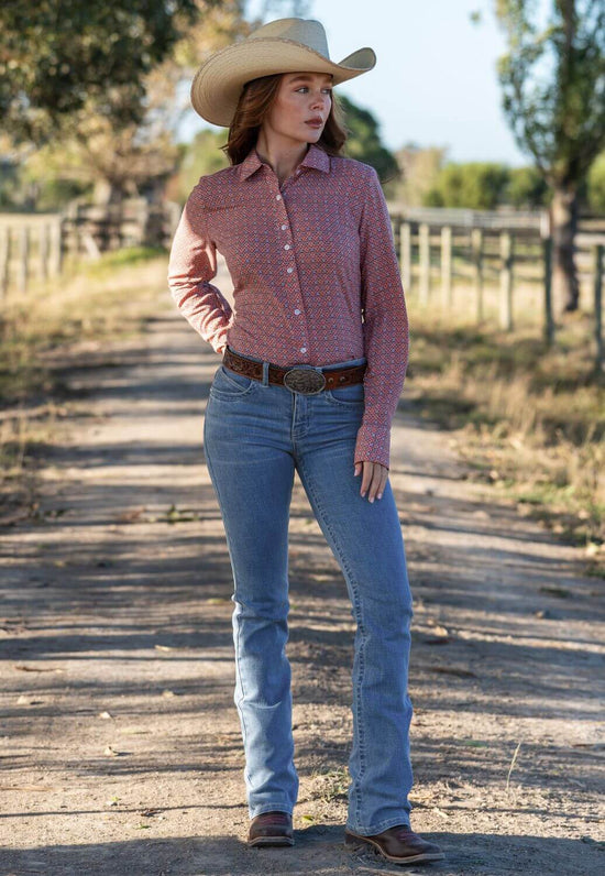 LADIES WRANGLER LIBBY L/S SHIRT