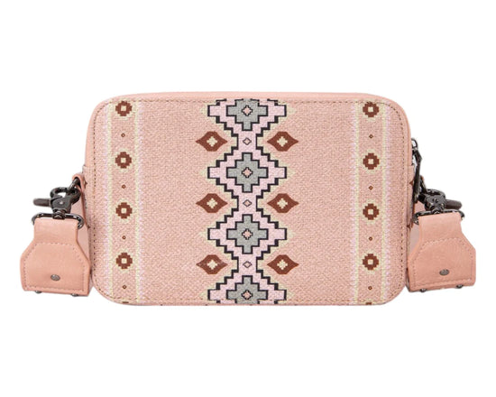 WRANGLER SOUTHWESTERN CROSSBODY WALLET BAG