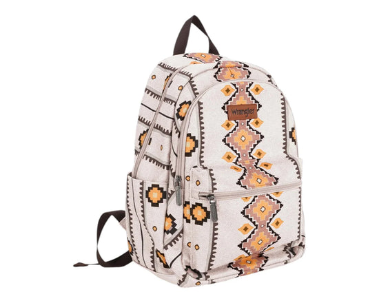 WRANGLER SOUTHWESTERN CANVAS BACKPACK