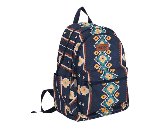 WRANGLER SOUTHWESTERN CANVAS BACKPACK