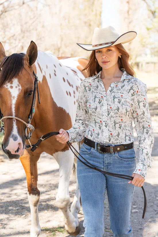 LADIES WRANGLER SADIE L/S SHIRT